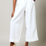 Belted Culotte Pants
