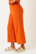 Culotte Linen Look Pants - Image 3