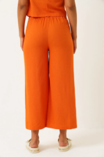 Culotte Linen Look Pants - Image 5