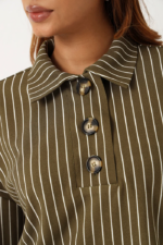 Placket Stripe Top - Image 2