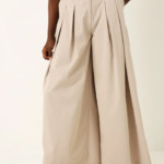 Pleat Front Twill Pants